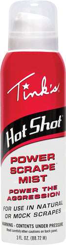 Tinks Power Scrape Starter - Hot Shot Mist 3oz - Skoutley Outdoors LLC