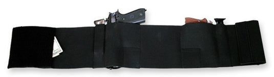 Bulldog Belly Wrap Holster Blk - Medium  Holds 2 Guns & 2 Mags