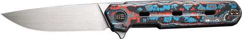 We Knife Navo 3.25" Nebula Fat - Carbon Fiber/satin Liner Lock - Skoutley Outdoors LLC