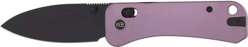 We Knife Banter 2 2.87" Purple - Aluminum/blk Stnwash Crossbar - Skoutley Outdoors LLC