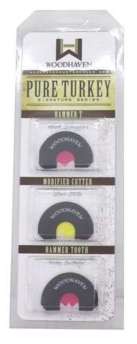 Woodhaven Custom Calls Pure - Turkey 3-pack Mouth Calls - Skoutley Outdoors LLC