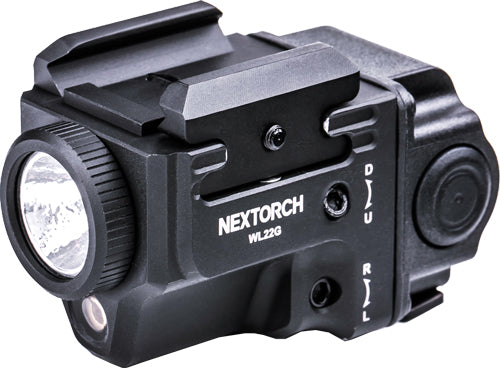 Nextorch Wl22g Compact Weapon - Mounted Light/grn Laser 650lu<