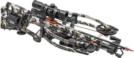 Wicked Ridge Xbow Fury 410 - Acudraw De-cock 410fps Camo - Skoutley Outdoors LLC