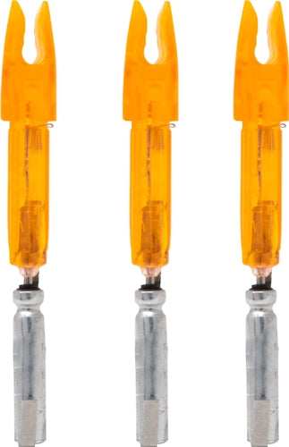 Lumenok Lighted Nock - X-series Hd Orange 3pk - Skoutley Outdoors LLC