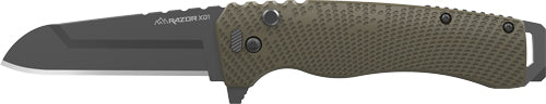 Outdoor Edge Razor Xd1 3" - Folder Edc Tan/black Sheepfoot