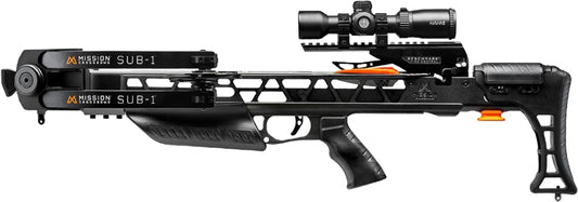 Mission Crossbow Sub-1 Package - 385fps Black - Skoutley Outdoors LLC
