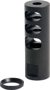 Yhm Low Profile Muzzle Brake - 5.56mm For 1/2x28 Threads