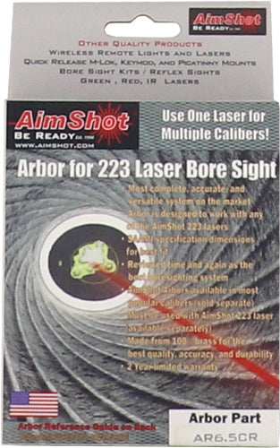 Aimshot 6.5 Creedmoor Rifle - Arbor For Use W/.223 Boresight - Skoutley Outdoors LLC