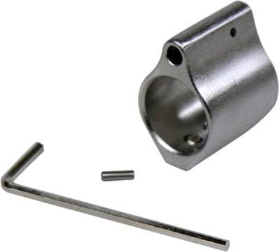Guntec Low Profile Gas Block - .750 Dia Stainless Steel - Skoutley Outdoors LLC