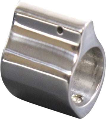Guntec Low Profile Gas Block - .750 Dia Polished Stainless - Skoutley Outdoors LLC