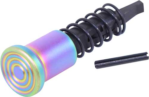 Guntec Ar15 Forward Assist - Assembly Rainbow Pvd Coated!