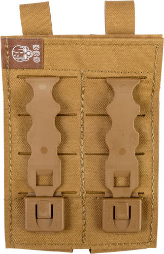 Load image into Gallery viewer, Grey Ghost Double Pistol Magna - Mag Pouch Laminate Coyote Brn
