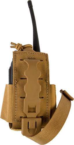 Grey Ghost Gear Radio Pouch - Small Laminate Coyote Brown - Skoutley Outdoors LLC