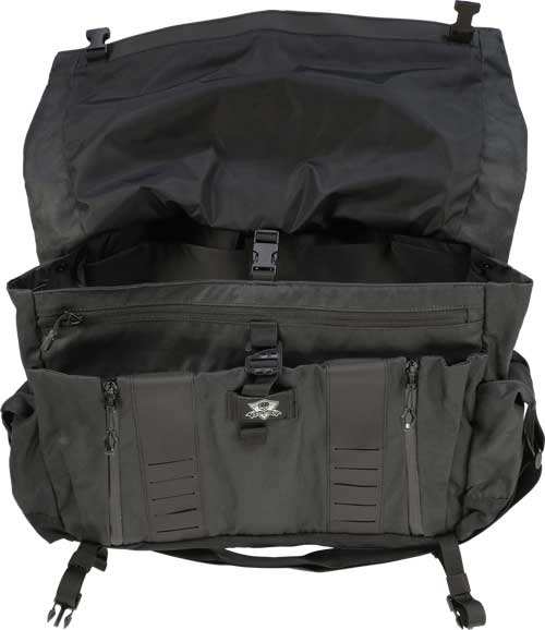 Grey Ghost Gear Wanderer Bag - 2.0 Waxed Canvas Black - Skoutley Outdoors LLC