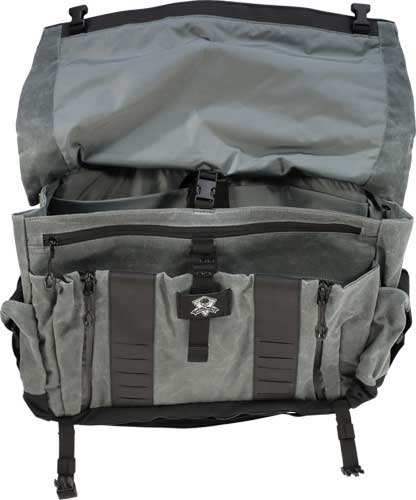 Grey Ghost Gear Wanderer Bag - 2.0 Waxed Canvas Charcoal - Skoutley Outdoors LLC
