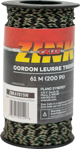 Zink Decoy Braided Cord 200ft - - Skoutley Outdoors LLC