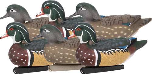 Zink Floater Decoys Wood Duck - 6 Pack - Skoutley Outdoors LLC