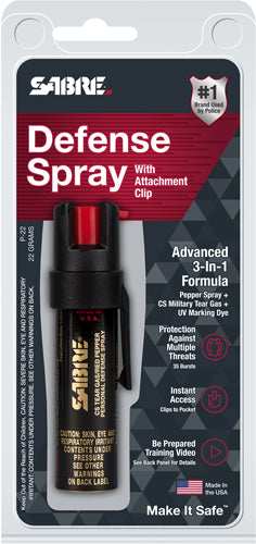 Sabre 3-n-1 Spray Pocket Unit - W/clip 22gr - Skoutley Outdoors LLC