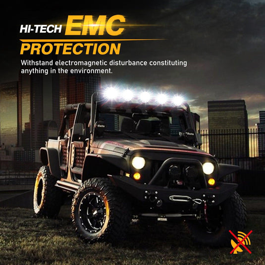 (2pcs/set) 7 Inch 230W 33332LM 360-PRO Series LED Driving Lights+Amber/Black Covers(Optional) for ATV UTV SIDE BY SIDE 4X4