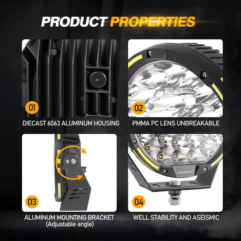 Load image into Gallery viewer, 360-PRO Series | 9 Inch 270W 37776LM Offroad LED Driving Lights
