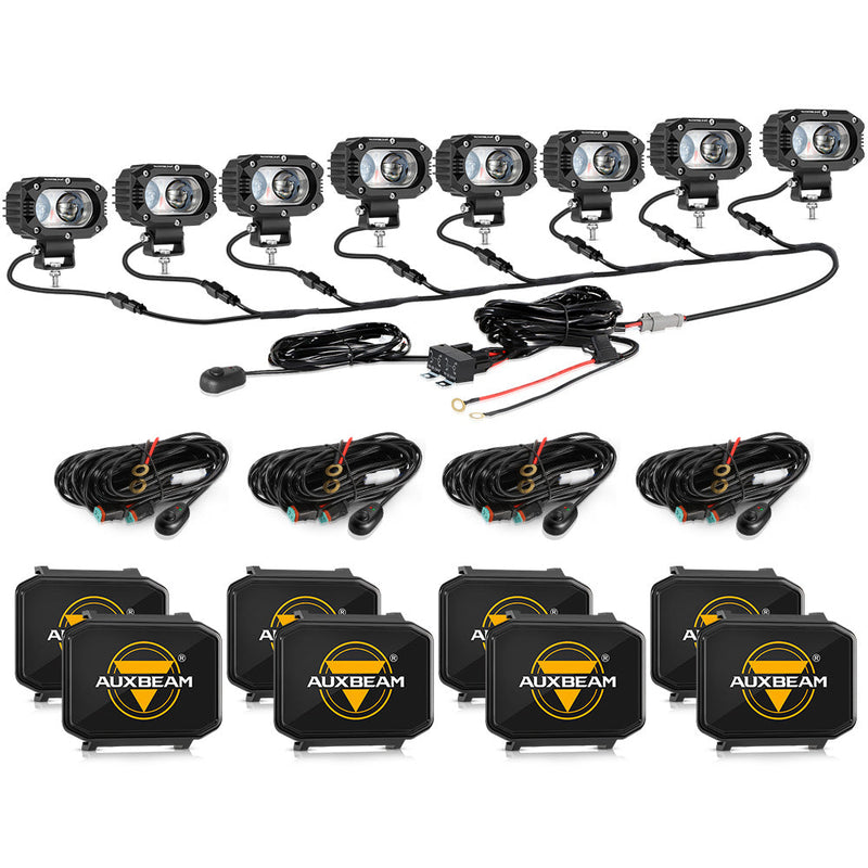 Load image into Gallery viewer, R4 Series | 4 Inch 60W Spot Beam LED Pods Light White Driving Light
