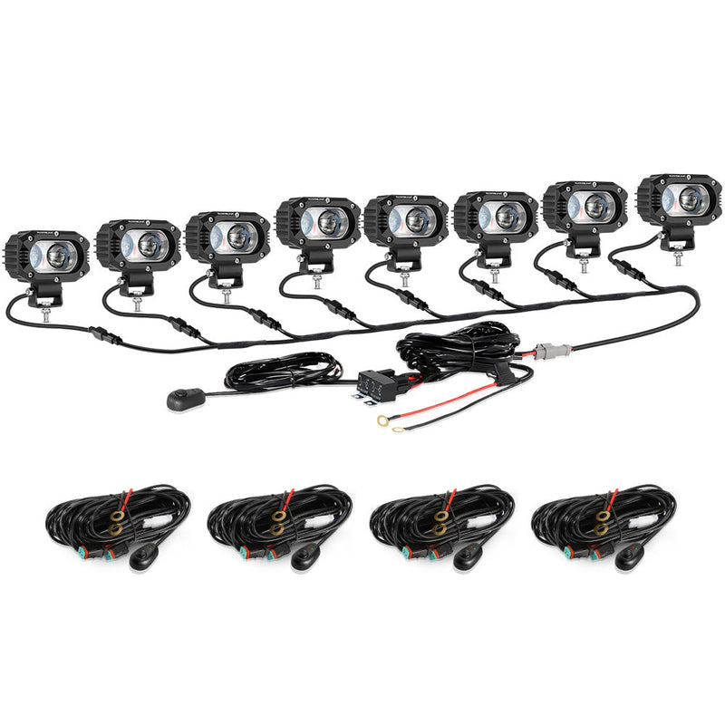 Load image into Gallery viewer, R4 Series | 4 Inch 60W Spot Beam LED Pods Light White Driving Light
