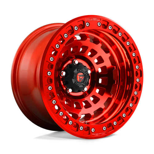 Fuel 1 Pc D100 Zephyr Beadlock Candy Red