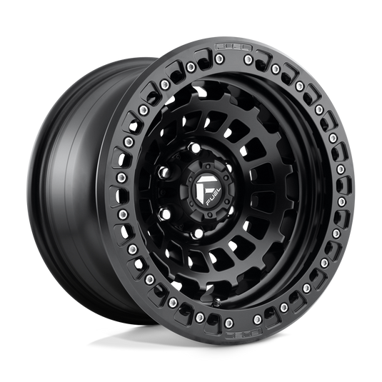 Fuel 1 Pc D101 Zephyr Beadlock Matte Black