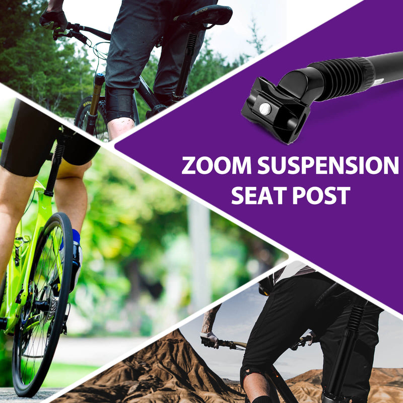 Load image into Gallery viewer, ZOOM Suspension Seatpost Ø27.2/30.9/31.6mm × 350mm
