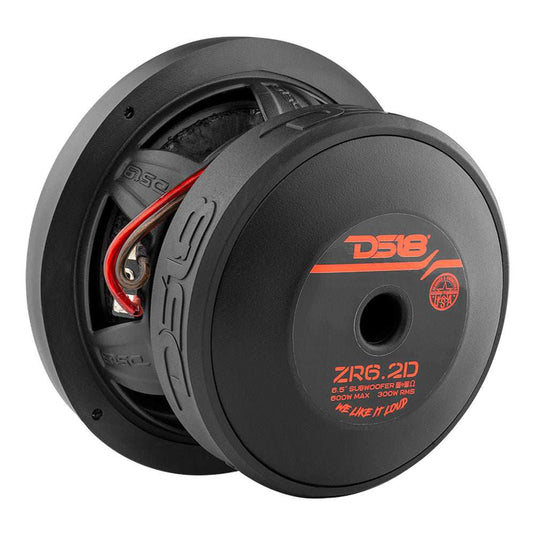 ZR 6.5" Subwoofer 300 Watts Rms DVC 2-Ohm - Skoutley Outdoors LLC