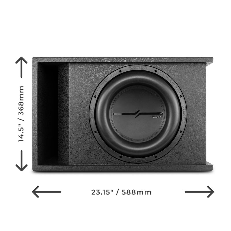 Load image into Gallery viewer, 12&quot; Loaded Subwoofer Ported Rugged Armored Enclosure With ZXI12.2D 1000 Watts Rms
