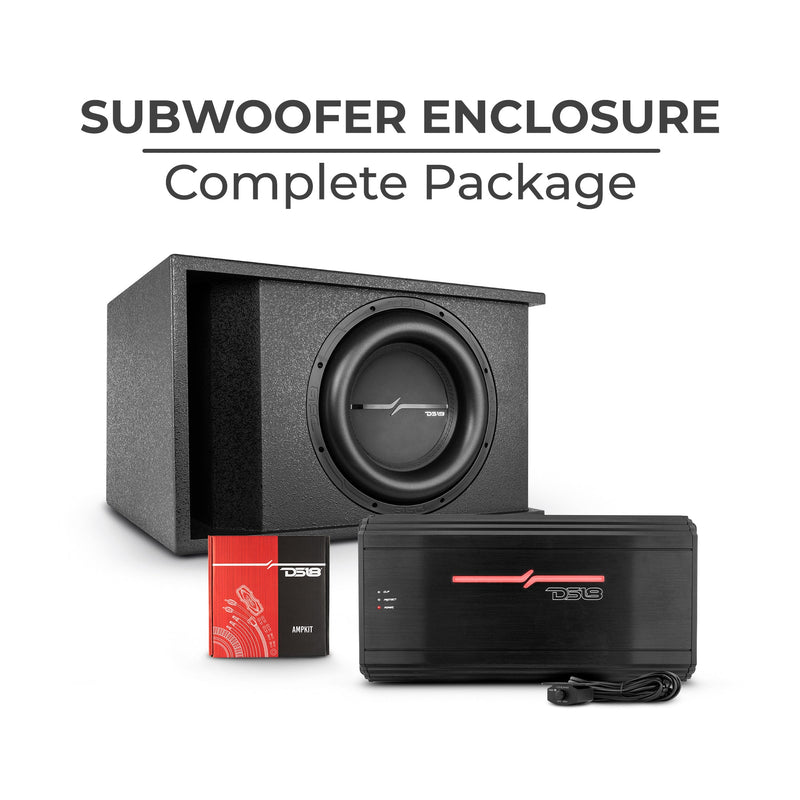 Load image into Gallery viewer, 1 x 12&quot; Subwoofer Enclosure Complete Package
