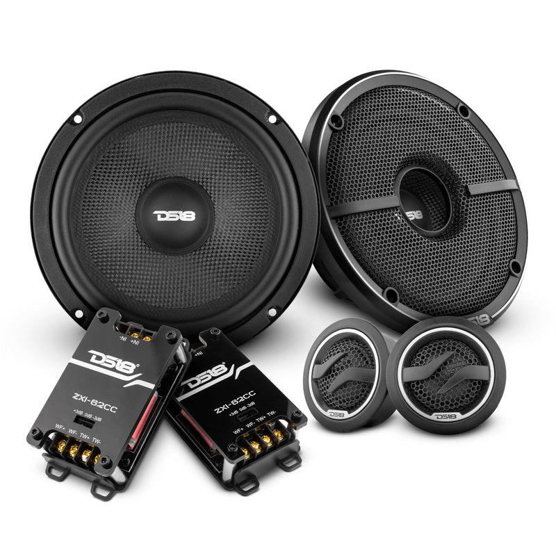 Load image into Gallery viewer, DS18 2006-2020 Honda Civic Front and Back Doors Sedan Speakers Better Upgrade/Replacement Package 1600 Watts
