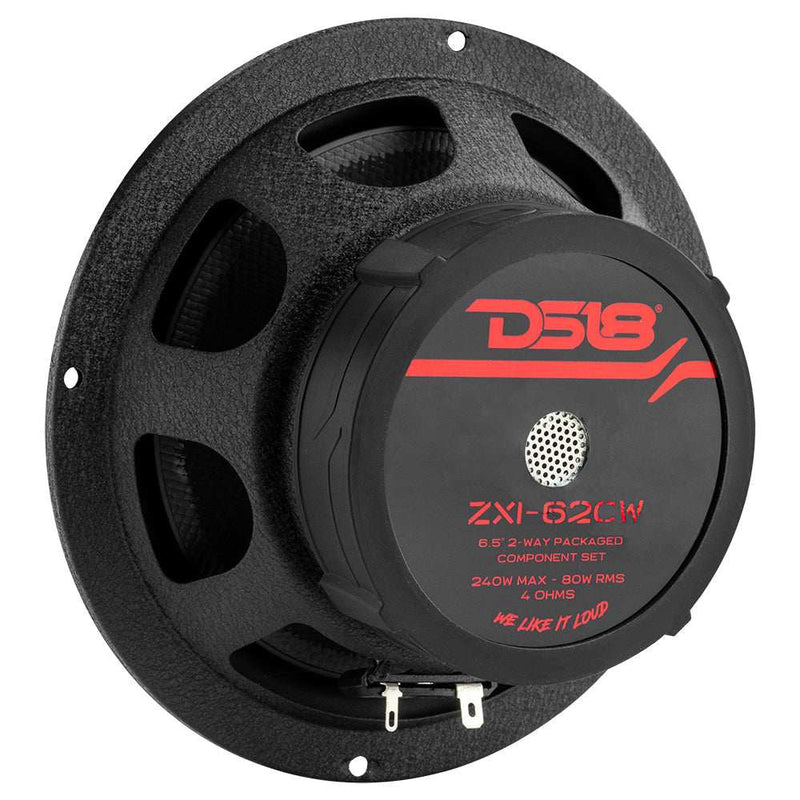 Load image into Gallery viewer, ZXI 6.5&quot; 2- Way Component Speaker System with Kevlar Cone 120 Watts Rms 4-Ohm - Skoutley Outdoors LLC
