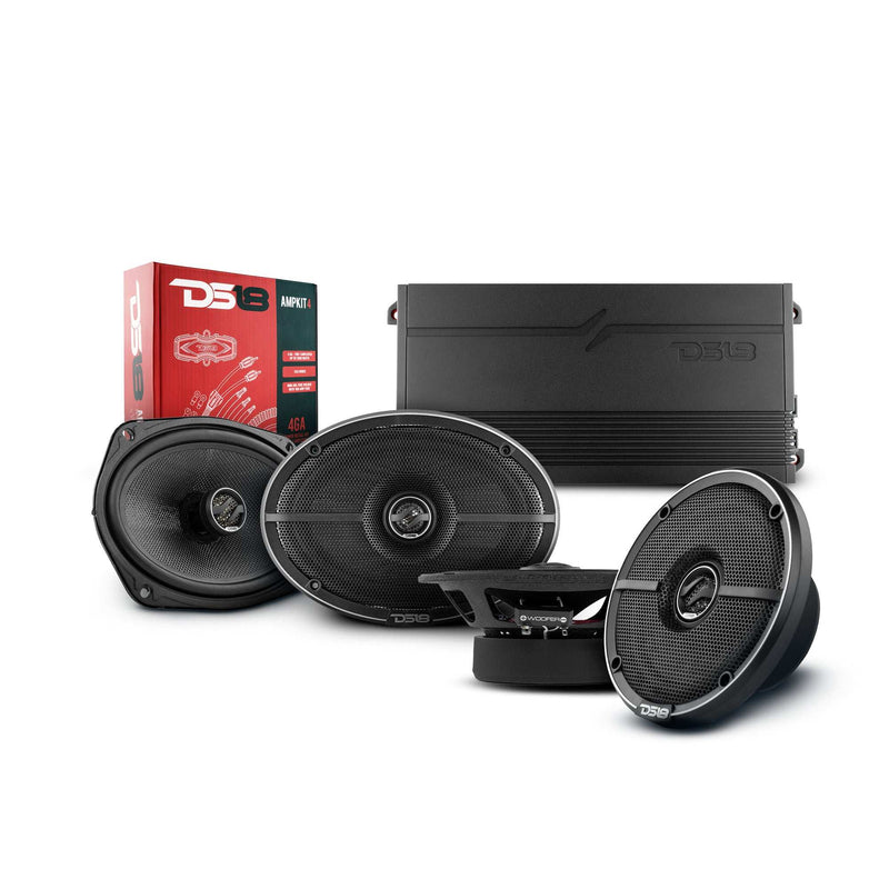 Load image into Gallery viewer, DS18 2015-2020 Ford F-150 Crew and Super Cab Front and Back Doors Speaker Better Upgrade/Replacement Package 1800 Watts - Skoutley Outdoors LLC
