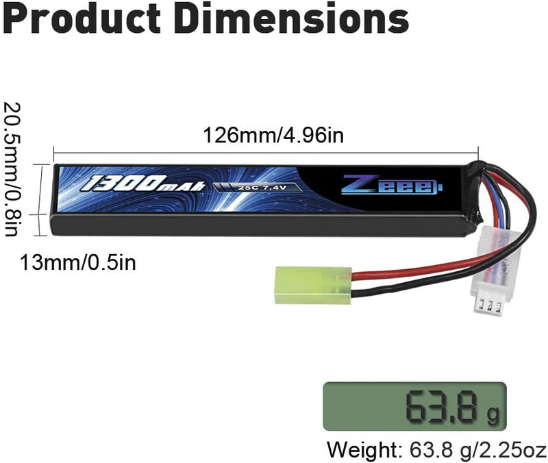 Load image into Gallery viewer, 7.4V LiPo Battery
