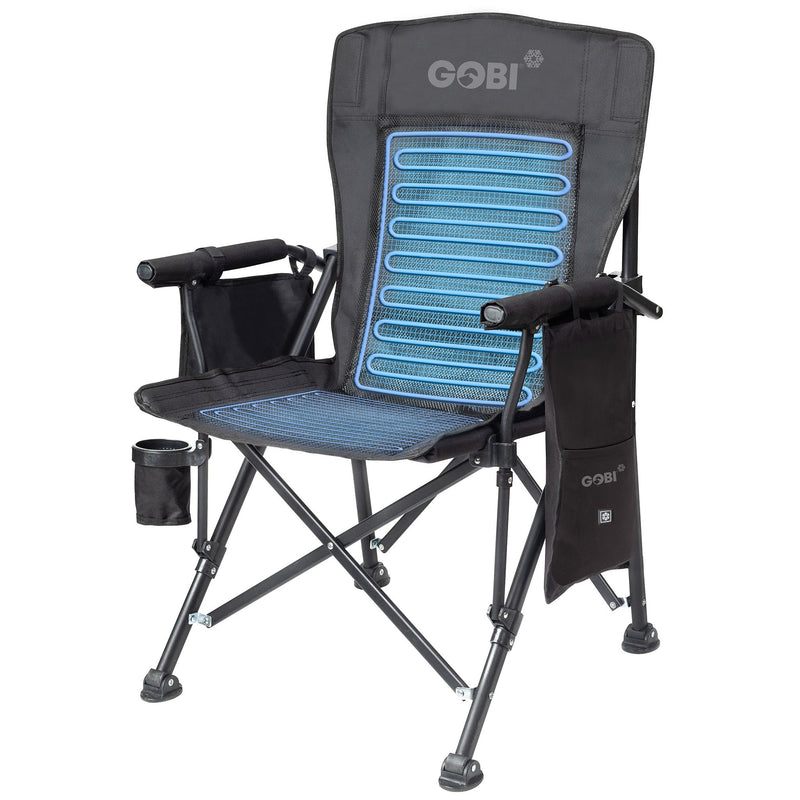 Load image into Gallery viewer, Zephyr Dual-Zoned Cooling Camp Chair
