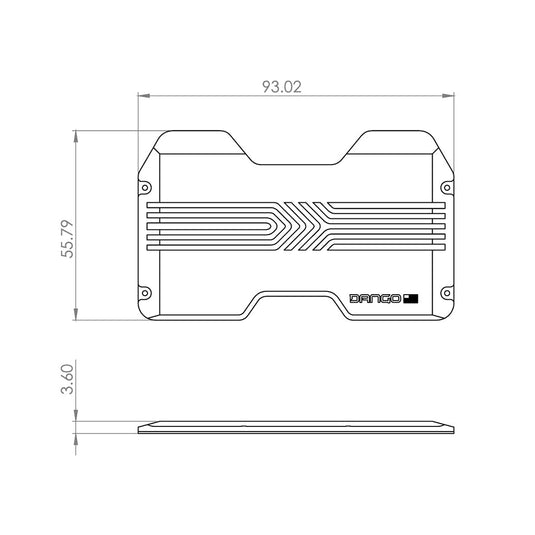 A-Series Walnut Backplate