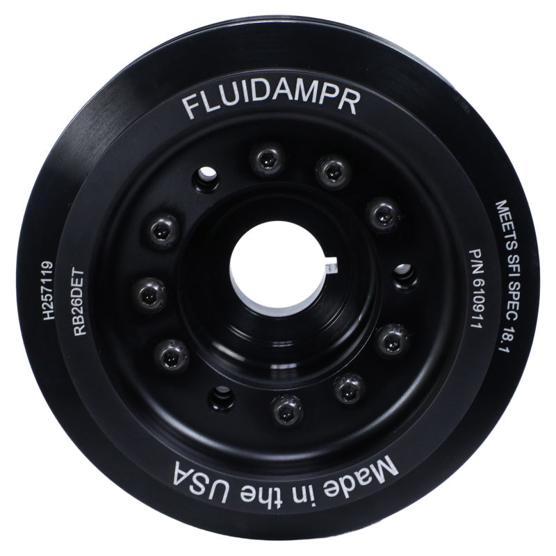 Load image into Gallery viewer, Fluidampr Nissan RB26DET Phase-2 BCNR33 GT-R / BNR-34 GT-R Steel Internally Balanced Damper
