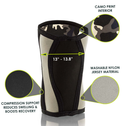 ProsourceFit Knee Sleeve Grey