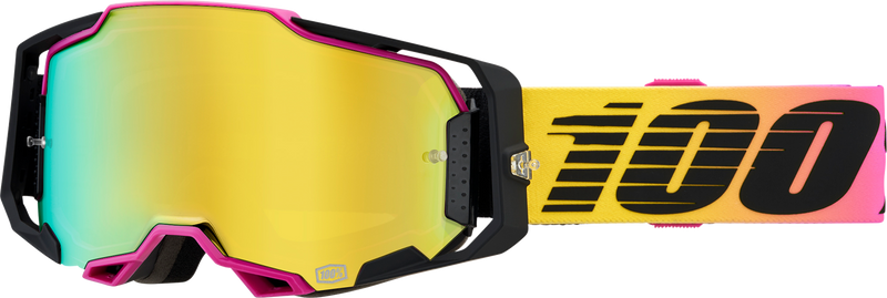 Load image into Gallery viewer, 100% Armega Goggles - 91 - Gold Mirror 50005-00015
