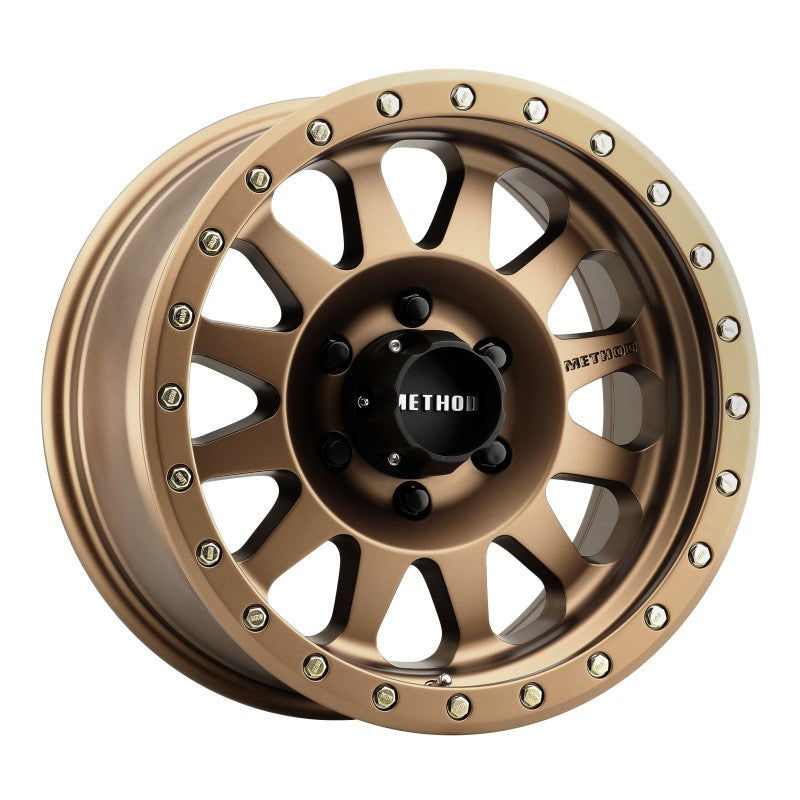 Load image into Gallery viewer, Method MR304 Double Standard 18x9 -12mm Offset 6x5.5 108mm CB Method Bronze Wheel
