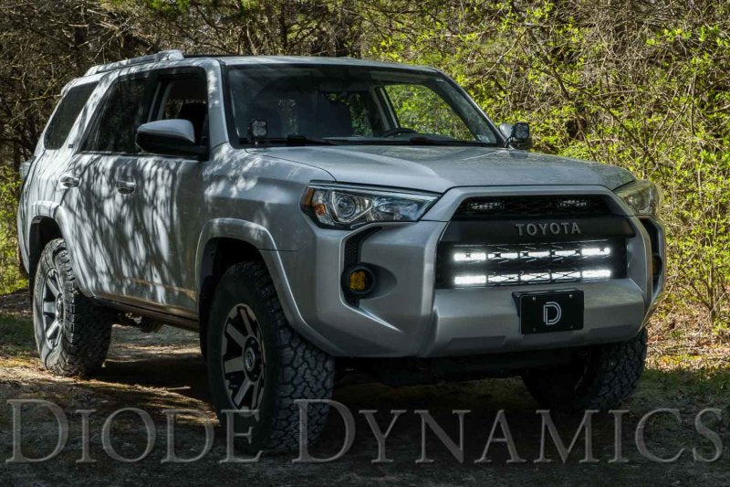Load image into Gallery viewer, Diode Dynamics 14-19 Toyota 4Runner SS30 (Single) Stealth Lightbar Kit - White Driving
