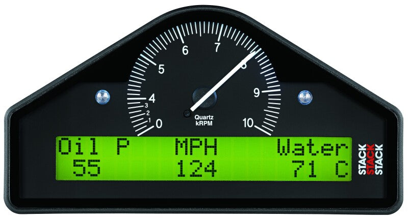 Load image into Gallery viewer, AutoMeter Stack Multi-Function Dash Display Logger (MFD) 0-8K RPM - Black
