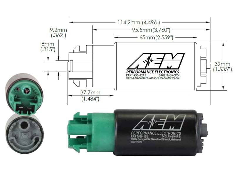Load image into Gallery viewer, AEM Electronics E-85 Compatible High Flow In-Tank Fuel Pump

