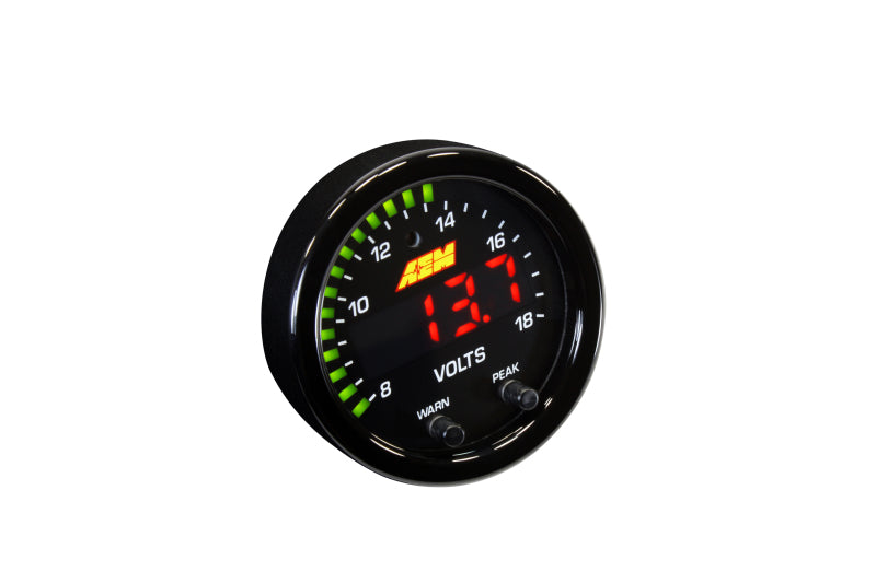 Load image into Gallery viewer, AEM Electronics Voltmeter Gauge

