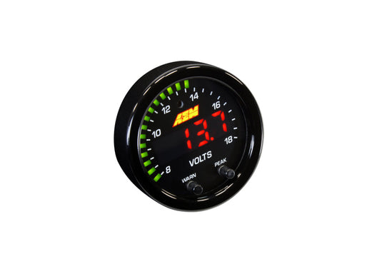AEM Electronics Voltmeter Gauge