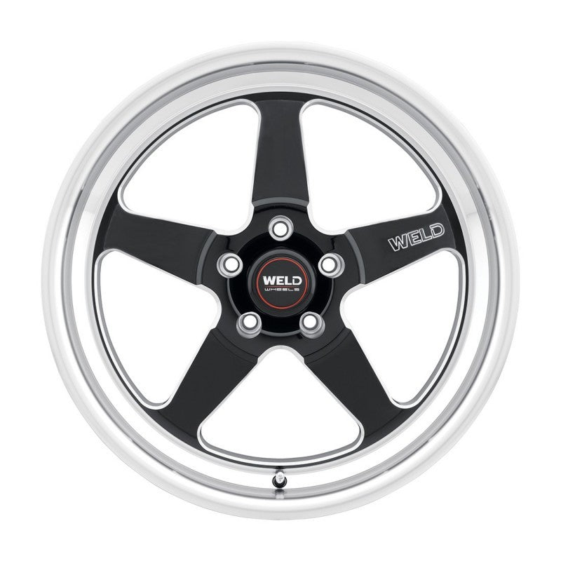 Load image into Gallery viewer, Weld S155 17x5 Ventura Drag 5x114.3 ET-21 BS2.18 Gloss BLK MIL DIA 78.1
