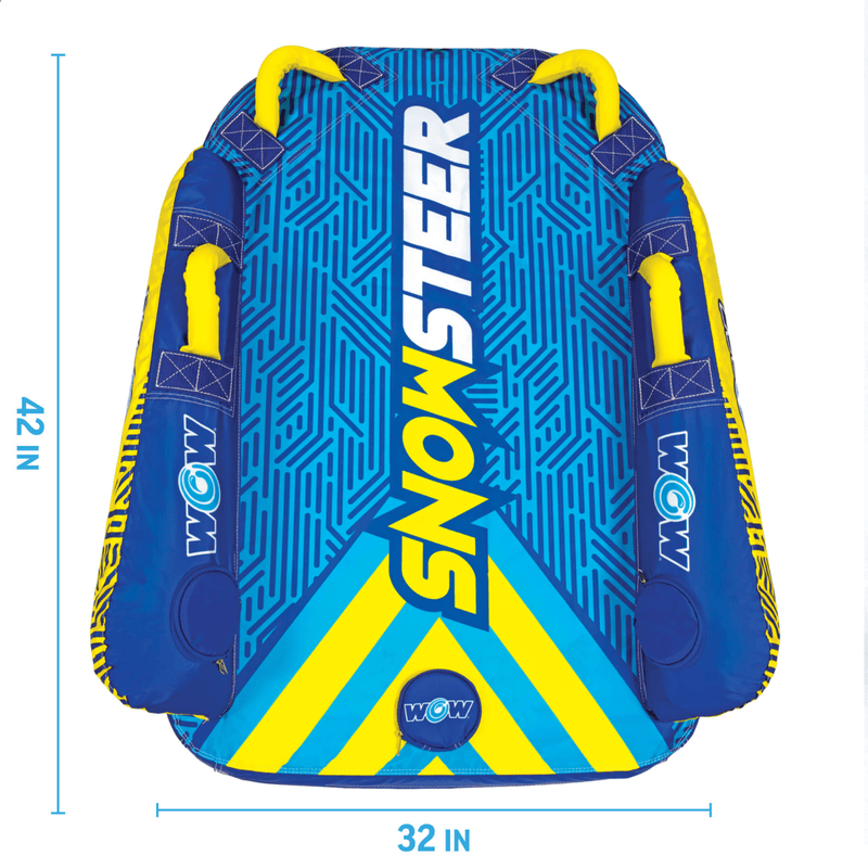 Load image into Gallery viewer, WOW Watersports SnowSteer Snow Sled
