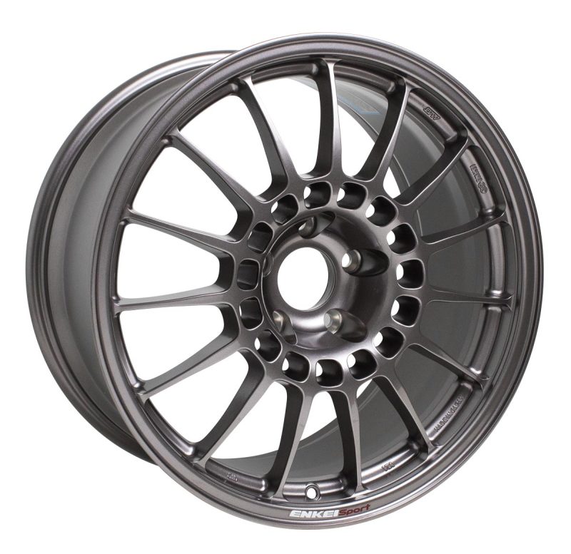 Load image into Gallery viewer, Enkei RCT5 18x9.5 5x114.3 38mm Offset 70mm Bore Dark Silver Wheel
